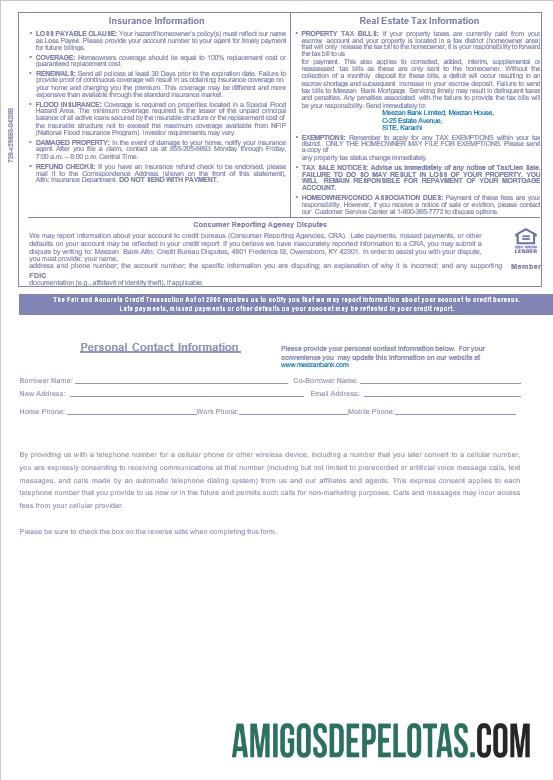 Declaração de hipoteca Meezan do Paquistão em formatos Word e PDF, 3 páginas 3 amostra